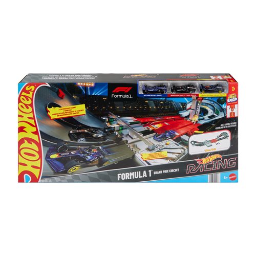 Hot Wheels Racing Formula 1 Grand Prix Trackset with Vehicles (Pre-Order)