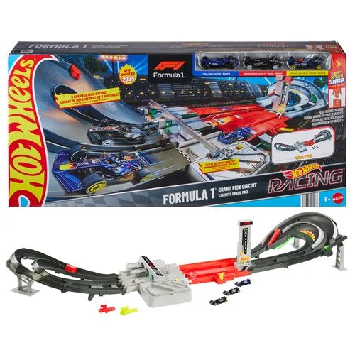 Hot Wheels Racing Formula 1 Grand Prix Trackset with Vehicles (Pre-Order)