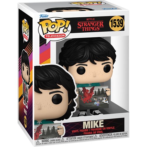 Stranger Things Season 4 Mike with Will's Painting Funko Pop! Vinyl Figure #1539 (Pre-Order)