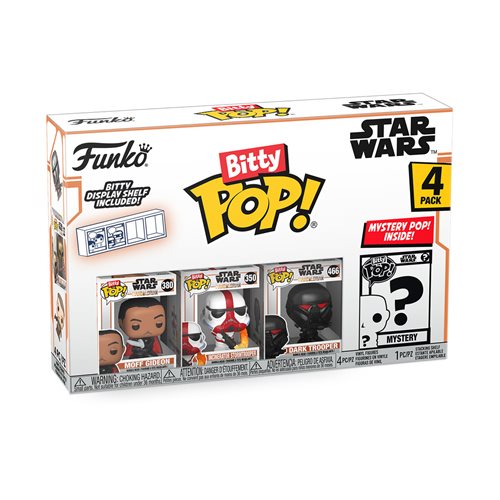 Funko Bitty Pop! Star Wars: The Mandalorian - Moff Gideon Mini-Figure 4 Pack