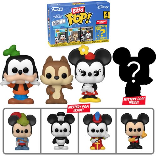 Funko Bitty Pop! Disney Classics Wave 1 - Goofy Mini-Figure 4 Pack (Pre-Order)