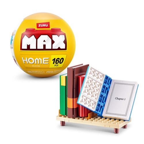 Max Premium Home Series 1 Books Building Brick Capsule