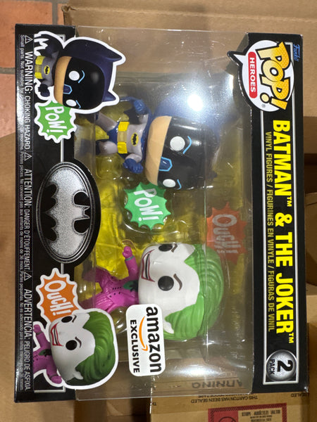 Batman 85th Anniversary Batman & The Joker Funko Pop! Vinyl Figure 2-Pack - Exclusive
