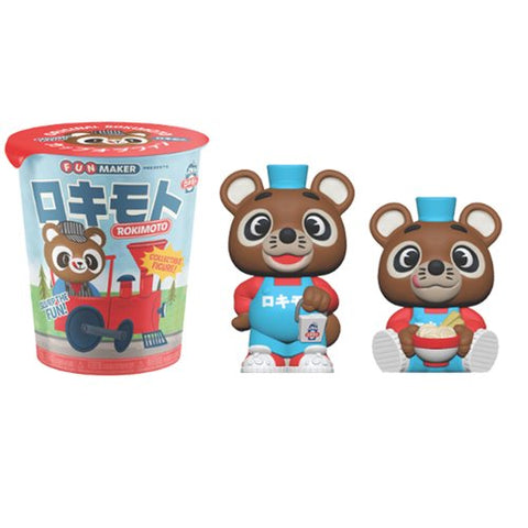 Rokimoto Wave 2 Cup Vinyl Figure - Mapache The Raccoon