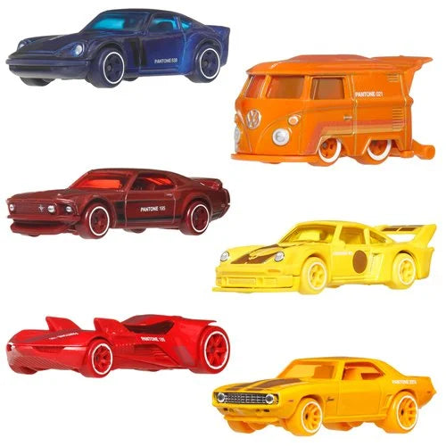 Hot Wheels Silver Series Pantone Vehicle Multipack