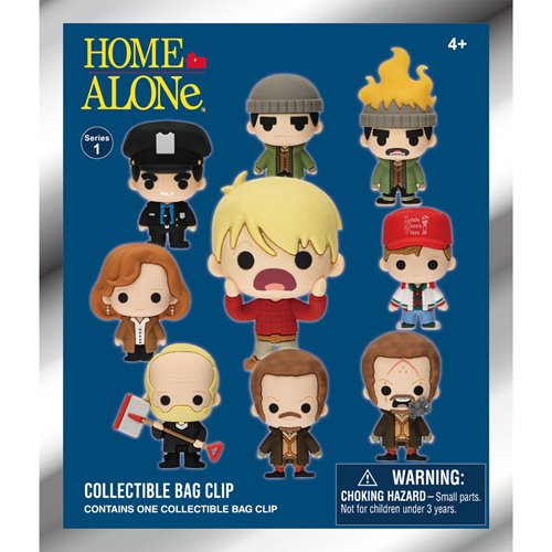 Home Alone Series 1 3D Foam Bag Clip - One Mystery Figure (Pre-Order)