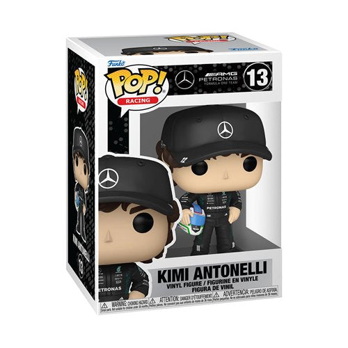 Mercedes-AMG Petronas Kimi Antonelli Formula 1 Funko Pop! Vinyl Figure #13 (Pre-Order)