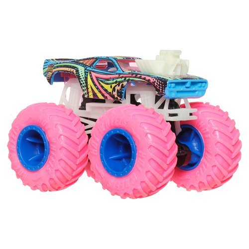 Hot Wheels Monster Trucks Glow-in-the-Dark 1:64 Scale Vehicle - Rodger Dodger