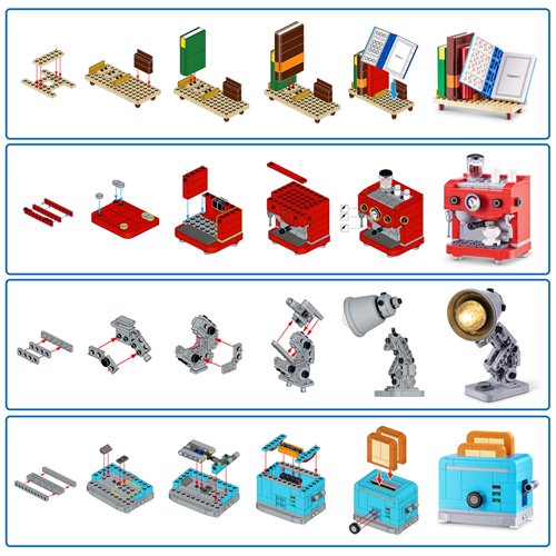 Max Premium Home Series 1 Books Building Brick Capsule