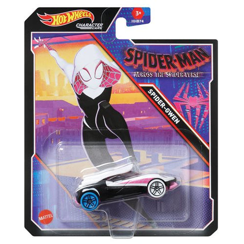 Hot Wheels Character Cars - Marvel - Spider-Man Across The Spiderverse - Spider-Gwen