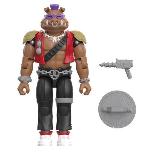 Teenage Mutant Ninja Turtles Bebop 3 3/4-Inch ReAction+ Figure (Pre-Order)
