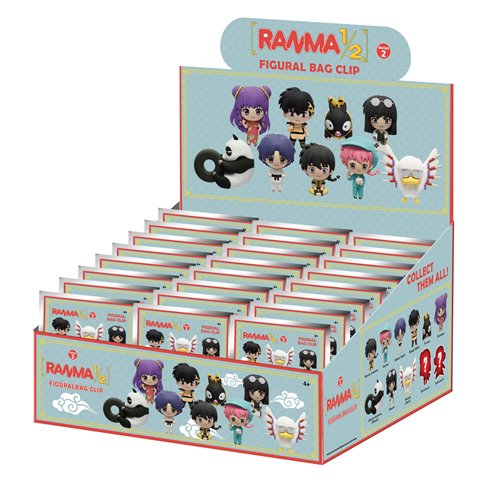 Ranma 1/2 Series 2 3D Foam Bag Clip - One Mystery Figure (Pre-Order)