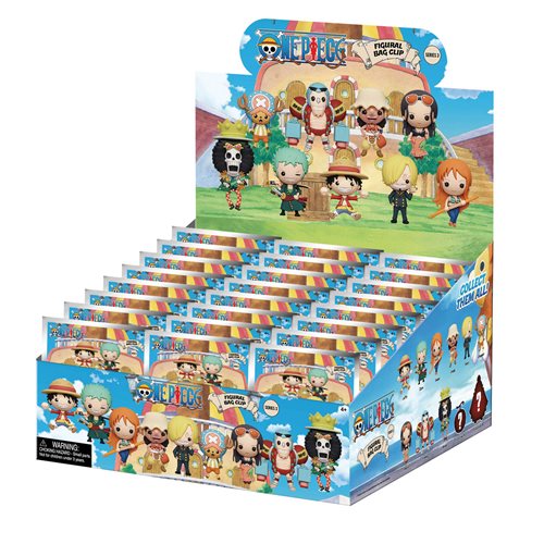 One Piece 3D Foam Bag Clip Series 3 - One Mystery Figure