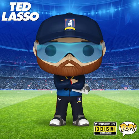 Funko Pop! Television - Ted Lasso : Coach Beard #1358 - Entertainment Earth Exclusive