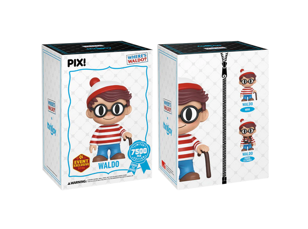 Thrilljoy PIX: Where's Waldo - Waldo with Cane - 2026 Convention Exclusive LE7500 (Chance at Chase)