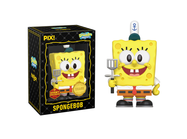 Thrilljoy PIX: SpongeBob SquarePants with Krabby Patty - 2026 Convention Exclusive LE8888 (Chance at Chase)