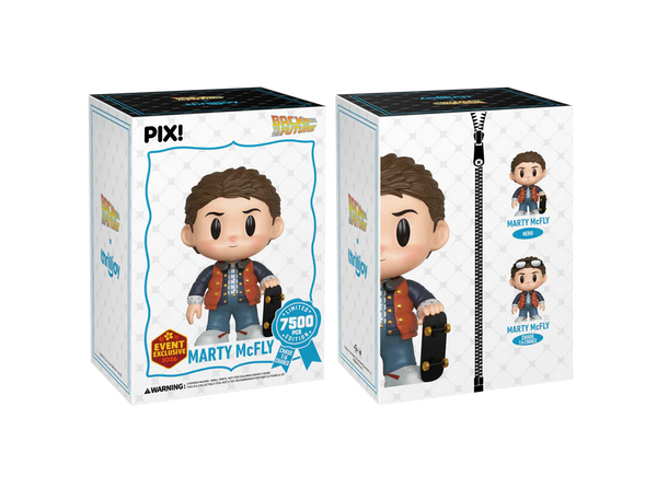 Thrilljoy PIX: Back to the Future Marty McFly with Skateboard - 2026 Convention Exclusive LE7500 (Chance at Chase)