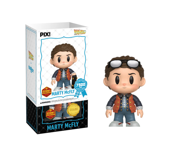 Thrilljoy PIX: Back to the Future Marty McFly with Skateboard - 2026 Convention Exclusive LE7500 (Chance at Chase)