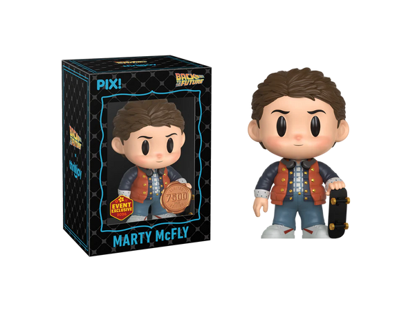 Thrilljoy PIX: Back to the Future Marty McFly with Skateboard - 2026 Convention Exclusive LE7500 (Chance at Chase)