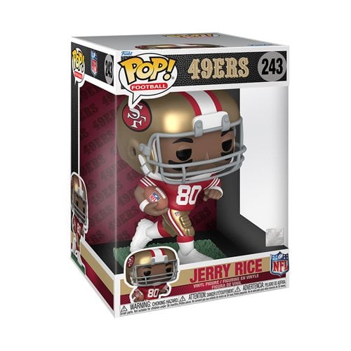 Funko Pop! NFL Legends: Jerry Rice (49ers) #243 - Jumbo Size (Pre-Order)