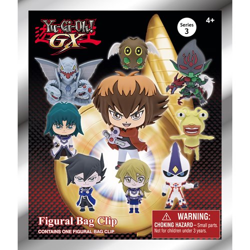 Yu-Gi-Oh! Series 3 3D Foam Bag Clip - One Mystery Figure (Pre-Order)