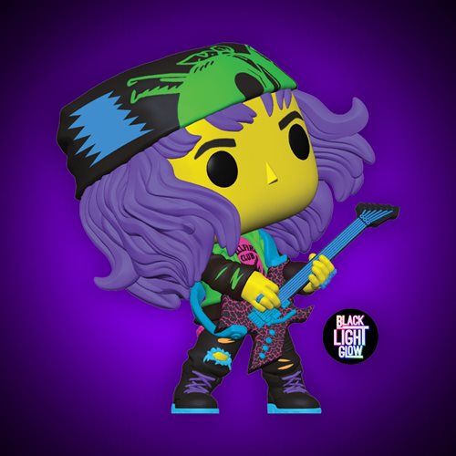 Funko Pop! Television: Stranger Things - Eddie with Guitar Blacklight #1462 (Entertainment Earth Exclusive)