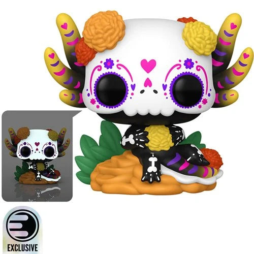 Dia De Los Muertos Ajolote Glow-in-the-Dark Funko Pop! Vinyl Figure #104 - Entertainment Earth Exclusive (Pre-Order)