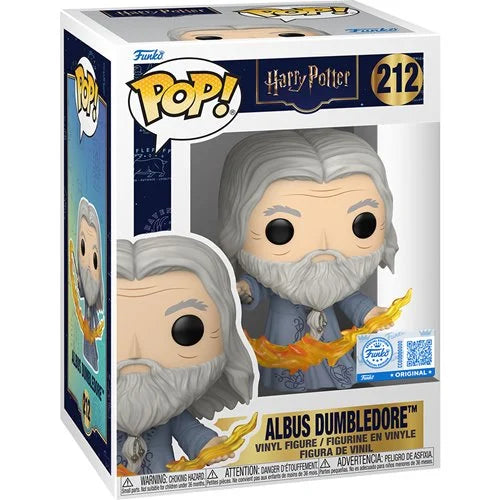 Harry Potter Albus Dumbledore (Flame) Funko Pop! Vinyl Figure #212 - Specialty Series (Pre-Order)