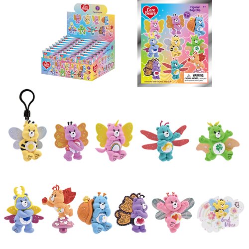 Care Bears Series 3 3D Foam Bag Clip - One Mystery Figure (Pre-Order)