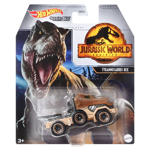 Hot Wheels Entertainment Character Cars - Jurassic World Tyrannosaurus Rex