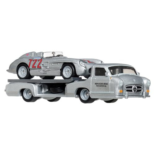 Hot Wheels Team Transport - Mercedes-Benz 300 SLR Uhlenhaut and Renntransporter #89