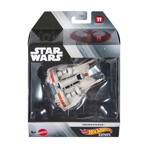 Star Wars Hot Wheels Starships Select 1:50 Scale - Snowspeeder #11