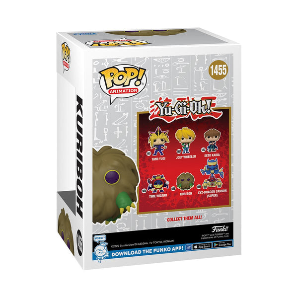 Funko Pop! Animation : Yu-Gi-Oh! - Kuriboh Flocked and Glow-in-the-Dark #1455 - AAA Anime Exclusive (Pre-Order)