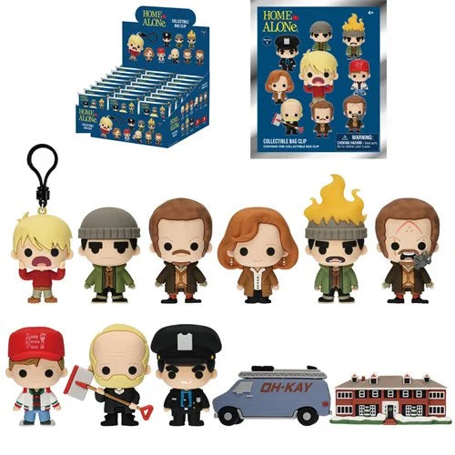 Home Alone Series 1 3D Foam Bag Clip - One Mystery Figure (Pre-Order)