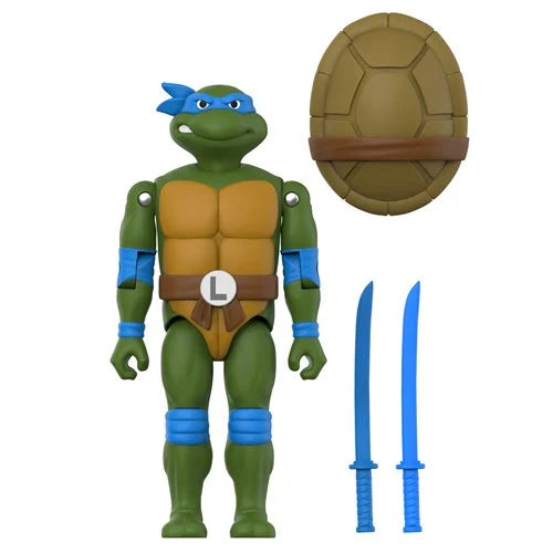 Teenage Mutant Ninja Turtles Leonardo 3 3/4-Inch ReAction+ Figure (Pre-Order)