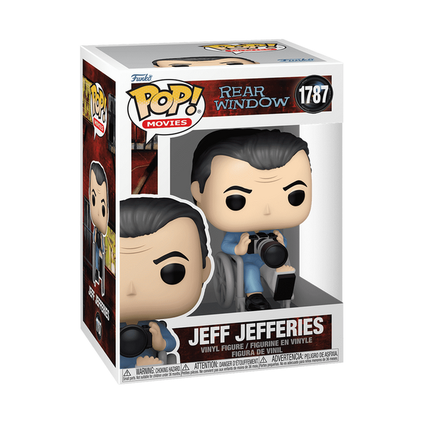 Funko Pop! Movies : Alfred Hitchcock - Rear Window - Jeff Jeffries #1787