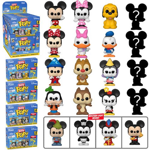 Disney Classics Bitty Pop! Mini-Figure Wave 1 - Bundle of 4 (4 Packs) (Pre-Order)