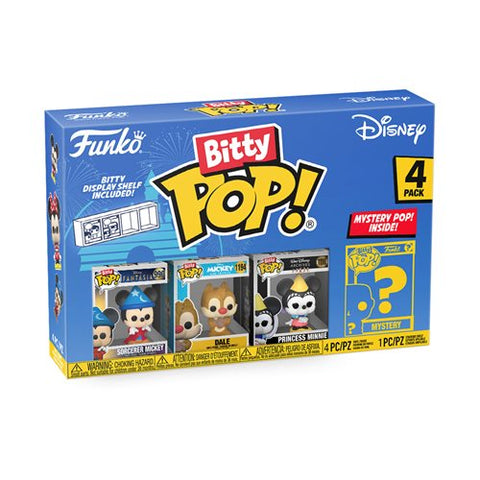 Funko Bitty Pop! Disney Classics Wave 1 - Sorcerer Mickey Mini-Figure 4 Pack (Pre-Order)