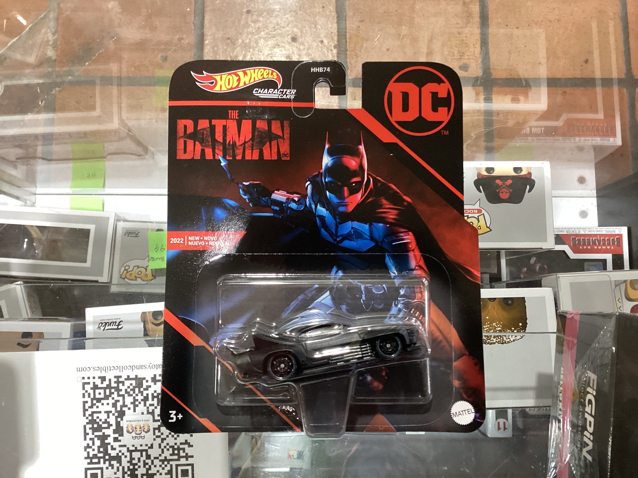 Hot Wheels Character Cars - DC Studios - The Batman - The Batman