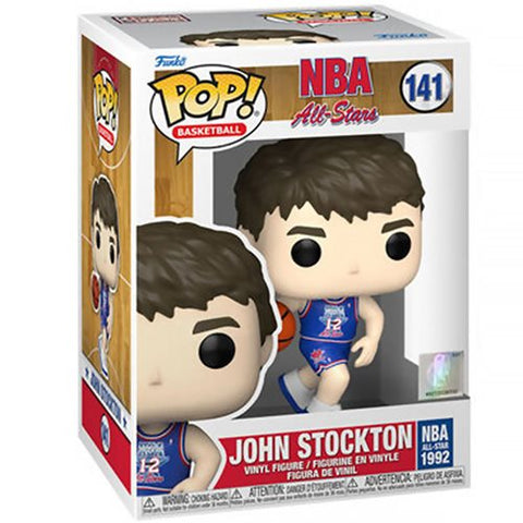 Funko POP! NBA: Legends - John Stockton Blue All-Star Uniform 1992 #141