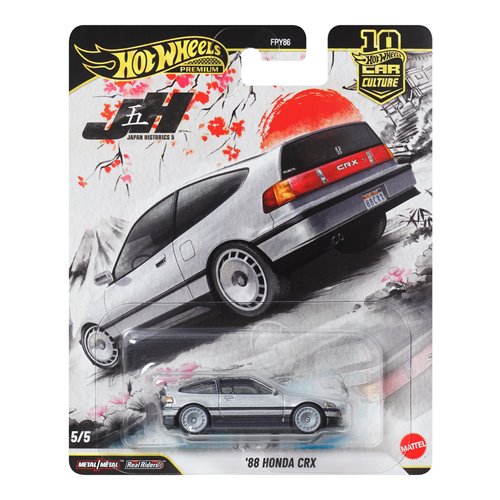 Hot Wheels Premium Car Culture Japan - '88 Honda CRX (5/5)