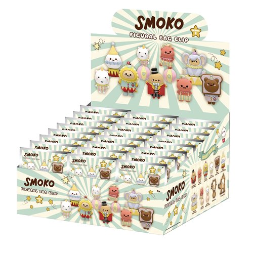 Smoko Series 2 3D Foam Bag Clip - One Mystery Figure (Pre-Order)