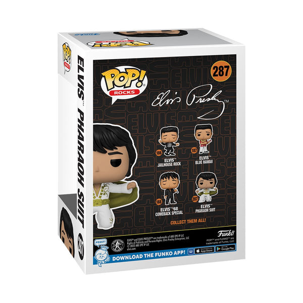 Funko Pop! Rocks: Elvis in Pharaoh Suit #287