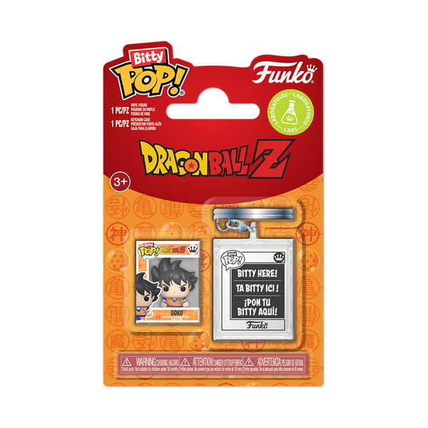 Dragon Ball Z Goku Funko Bitty Pop! Mini-Figure and Key Chain Case (Pre-Order)