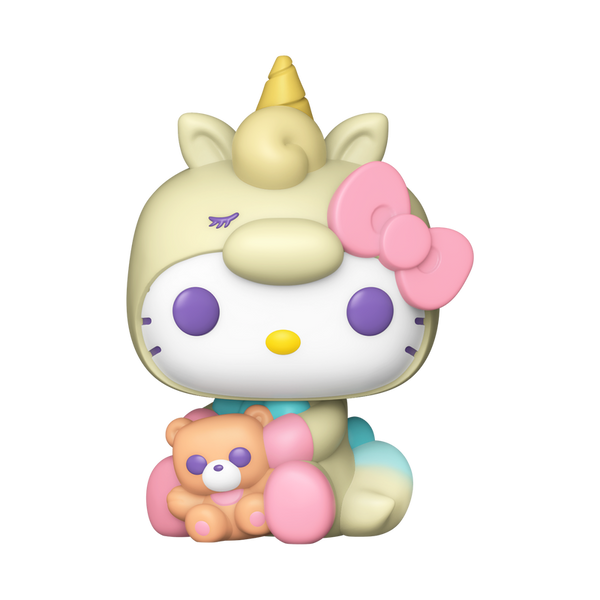 Sanrio Hello Kitty (Unicorn) Funko Bitty Pop! Mini-Figure and Key Chain Case (Pre-Order)