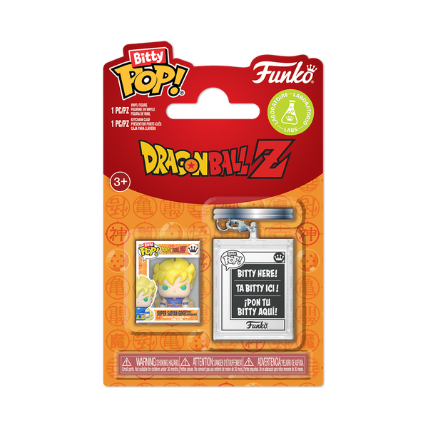 Dragon Ball Z Vegeta Funko Bitty Pop! Mini-Figure and Key Chain Case (Pre-Order) (Copy)