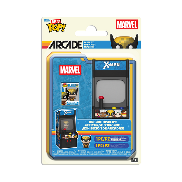 X-Men Wolverine Funko Bitty Pop! Arcade Cabinet (Pre-Order)