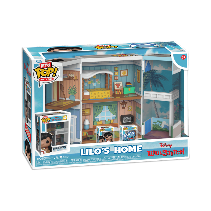 Funko Bitty Pop! Lilo & Stitch: Lilo's Home Bitty Box Playset