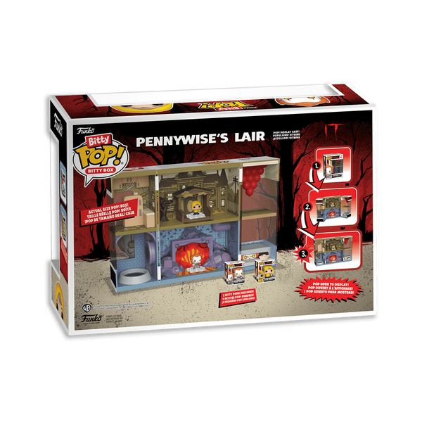 Funko Bitty Pop! IT: Pennywise Lair Bitty Box Playset