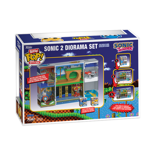 Bitty Pop! Bitty Box Sonic 2 Diorama Set (Pre-Order)